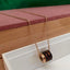 Rose Gold Brass chain with Black Diamond ClothsVilla