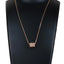Rose Gold Pendent With Chain Collection Gold-plated Brass Pendant Set ClothsVilla