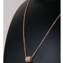 Load image into Gallery viewer, Rose Gold Premium Jewelry Pendent Gold-plated Diamond Brass Pendant ClothsVilla