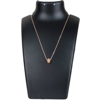 Load image into Gallery viewer, Rose gold Dimond Necklace premium Gold-plated Diamond Brass Pendant ClothsVilla