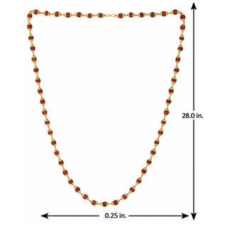 Ruby Gold-plated Plated Copper Chain ClothsVilla