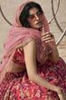 Load image into Gallery viewer, Fancy Organza Fabric Sangeet Wear Red Color Printed Lehenga Choli Clothsvilla