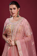 Load image into Gallery viewer, Beautiful Pink Georgette Lehenga With Sparkling Zarkan Work for Wedding Clothsvilla