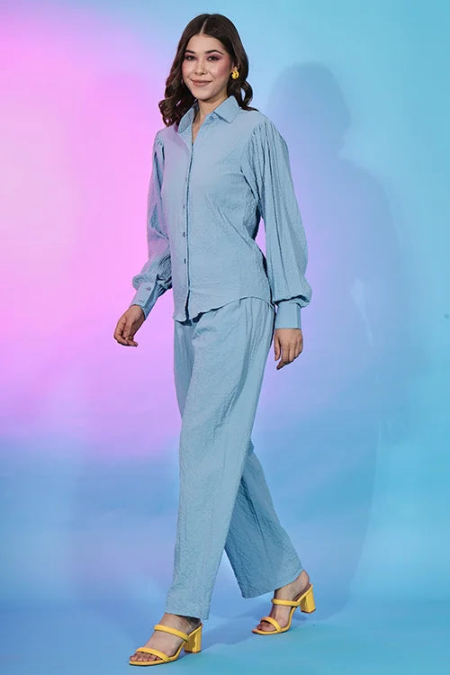 Self Design Exclusive Coolest Co-Ord Set For Women ClothsVilla
