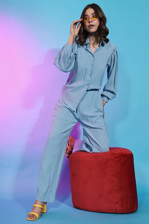 Self Design Exclusive Coolest Co-Ord Set For Women ClothsVilla Main image