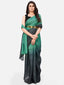 Sensational Teal Striped  Ready to Wear Saree ClothsVilla