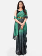Load image into Gallery viewer, Sensational Teal Striped  Ready to Wear Saree ClothsVilla