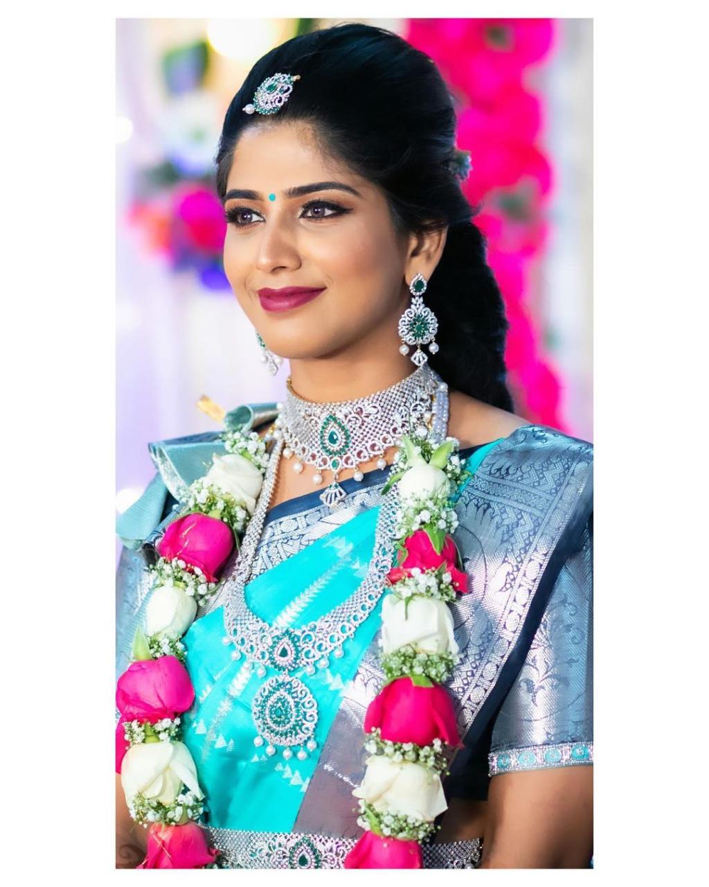 Staring Firozi Soft Banarasi Silk Saree With Unique Blouse Piece Shriji