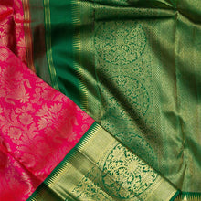 Load image into Gallery viewer, Innovative Dark Pink Soft Banarasi Silk Saree With Demesne Two Blouse Piece Shriji