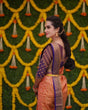 Load image into Gallery viewer, Murmurous Peach Soft Banarasi Silk Saree With Profuse Blouse Piece Shriji