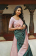 Load image into Gallery viewer, Glorious Dark Green Soft Silk Saree With Gorgeous Blouse Piece Shriji