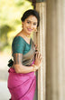 Load image into Gallery viewer, Fairytale Dark Pink Soft Silk Saree With Girlish Blouse Piece Shriji