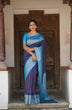 Load image into Gallery viewer, Admirable Navy Blue Soft Silk Saree With Extraordinary Blouse Piece Shriji