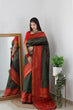 Load image into Gallery viewer, Pleasurable Dark Green Soft Silk Saree With Seraglio Blouse Piece Shriji