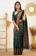 Load image into Gallery viewer, Attractive Dark Green Soft Silk Saree With Refreshing Blouse Piece Shriji