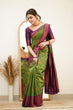 Load image into Gallery viewer, Splendorous Mehndi Soft Silk Saree with Glittering Blouse Piece Shriji