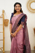 Load image into Gallery viewer, Sempiternal Pink Soft Banarasi Silk Saree With Vestigial Blouse Piece Shriji