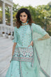 Load image into Gallery viewer, Sky Blue Color Gota Patti Work Designer Lehenga Suit Clothsvilla