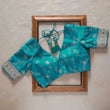 Load image into Gallery viewer, Turquoise Blue Saree In Art Silk With Sequence Work Clothsvilla