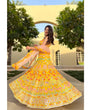 Load image into Gallery viewer, Sleeveless Blouse Mirror Work Lehenga Choli Clothsvilla