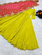 Load image into Gallery viewer, Stunning Yellow Color Silk Gown With Work Dupatta Clothsvilla