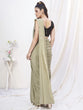 Load image into Gallery viewer, Stylish Beige Pre-Stitched Blended Silk Saree ClothsVilla