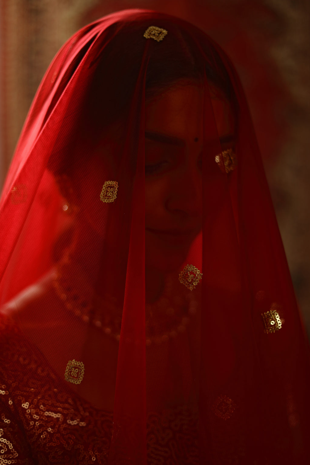 Sublime Red Sequins Embroidered Net Semi Stitched Bridal Lehenga ClothsVilla