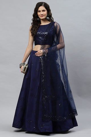 Low Price Offer Stylish Party Wear Lehenga Choli ClothsVilla.com