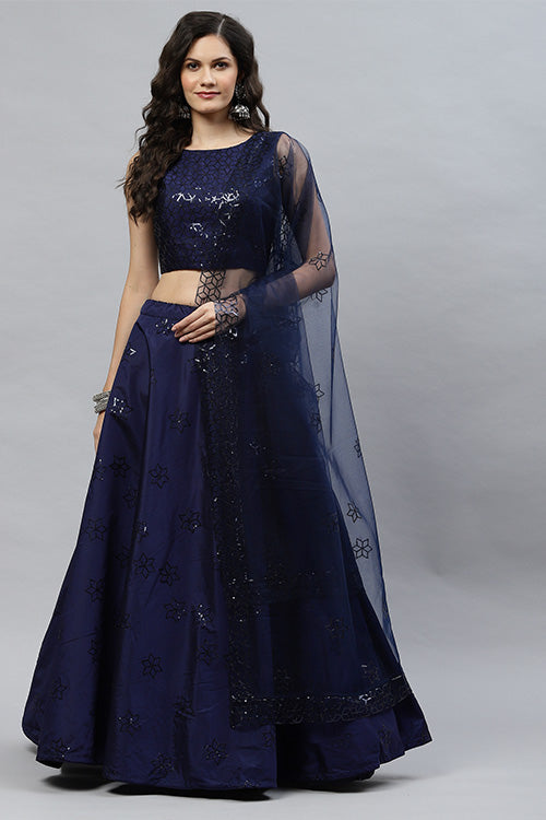 Low Price Offer Stylish Party Wear Lehenga Choli ClothsVilla.com
