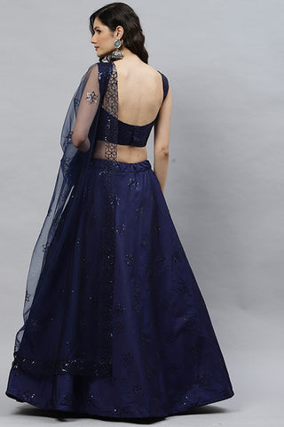 Low Price Offer Stylish Party Wear Lehenga Choli ClothsVilla.com