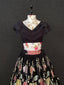 Black Color Ready Made Georgette Blouse Clothsvilla