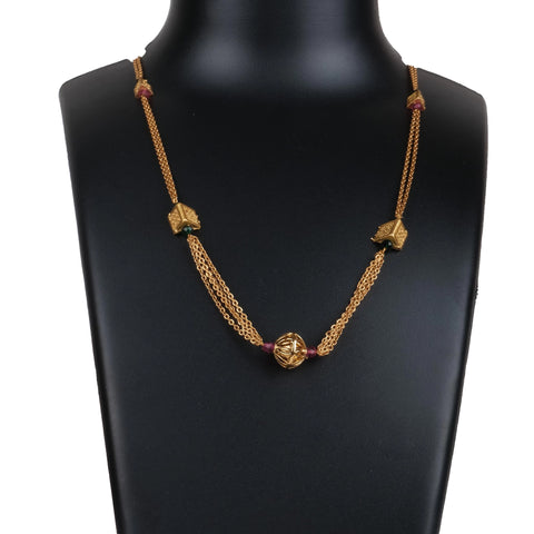 Traditional Designer New Mangalsutra Brass Brass Mangalsutra ClothsVilla Main image