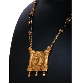 Traditional Designer Stylish Mangalsutra Brass Mangalsutra ClothsVilla