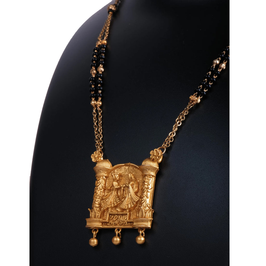Traditional Designer Stylish Mangalsutra Brass Mangalsutra ClothsVilla