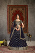 Load image into Gallery viewer, Traditional Indian Bridal Style Net Embroidered Lehenga Choli ClothsVilla.com