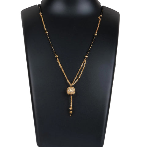 Two Layer Chain Gold-plated Brass Pendant Gold-plated Brass Pendant ClothsVilla Main image
