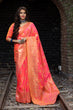 Load image into Gallery viewer, Two Tone Pink Colored Latest Designer Party Wear Maharani Silk Saree ClothsVilla