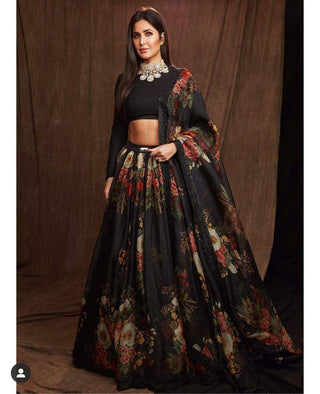 Hot Selling Designer Black Lehenga ClothsVilla