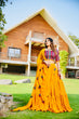 Load image into Gallery viewer, Presenting Yellow Color Ruffle Style Lehenga Choli