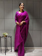 Load image into Gallery viewer, Ready to wear Georgette Saree with Heavy Sequence Work ClothsVilla