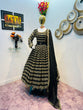 Load image into Gallery viewer, Party Wear Black Color Sequence Work Anarkali Gown Clothsvilla
