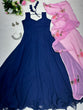 Load image into Gallery viewer, Blue Color Designer  Anarkali Gown Clothsvilla