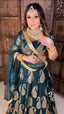 Attractive Teal Blue Color Sequence Work Lehenga Choli Clothsvilla