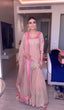 Load image into Gallery viewer, Light Pink Color Sequence Embroidery Work Sharara Suit Clothsvilla