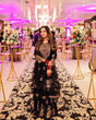 Load image into Gallery viewer, Engagement Wear Black Color Embroidery With Sequence Work Sharara Suit Clothsvilla