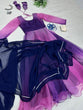 Load image into Gallery viewer, Attractive Purple Color Digital Printed Gown