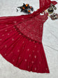 Load image into Gallery viewer, Celebrity Style Maroon Color Top With Lehenga