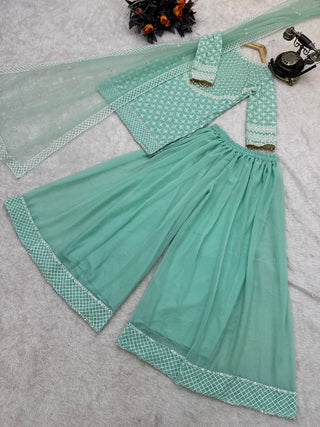 Function Wear Pista Color sharara Suit