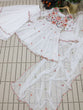 Load image into Gallery viewer, Amazing White Color Work Beautiful Sharara Suit