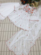 Load image into Gallery viewer, Amazing White Color Work Beautiful Sharara Suit